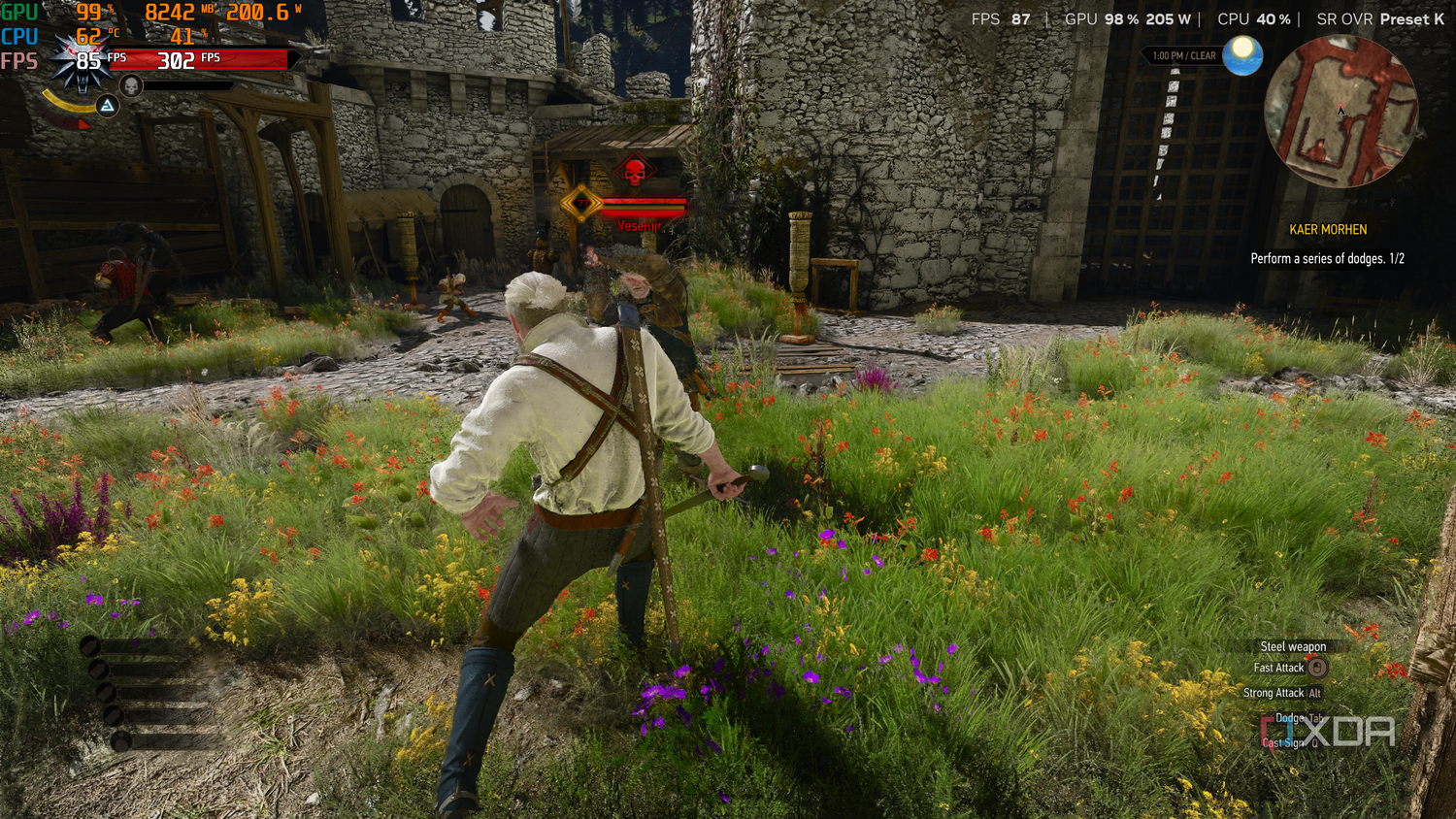 DLSS 4 Witcher 3.