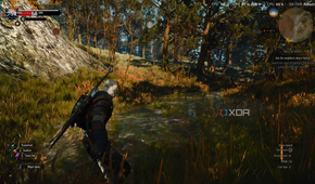 The Witcher 3 while using DLSS 4.5.