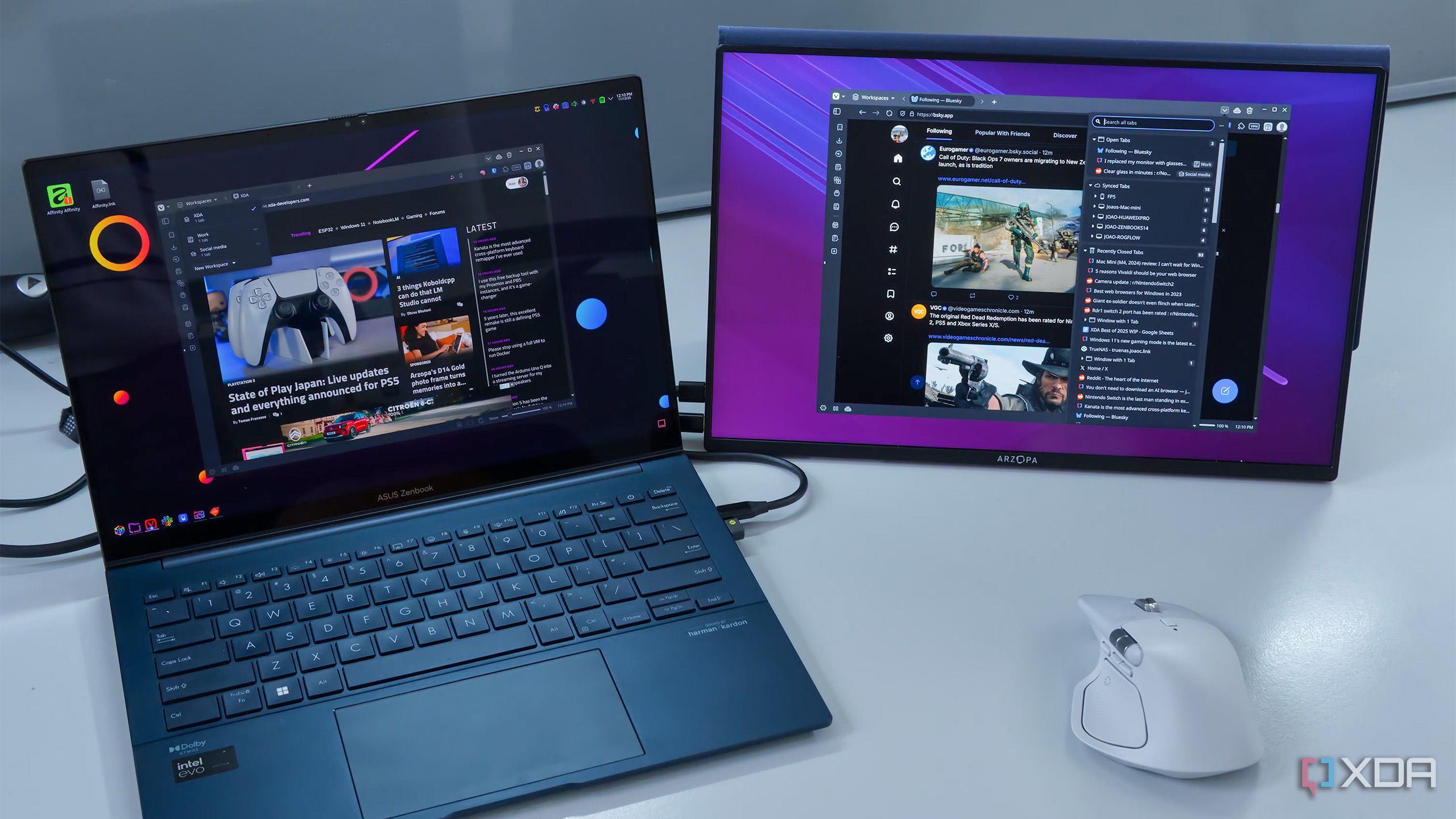 Features of the Vivaldi tab