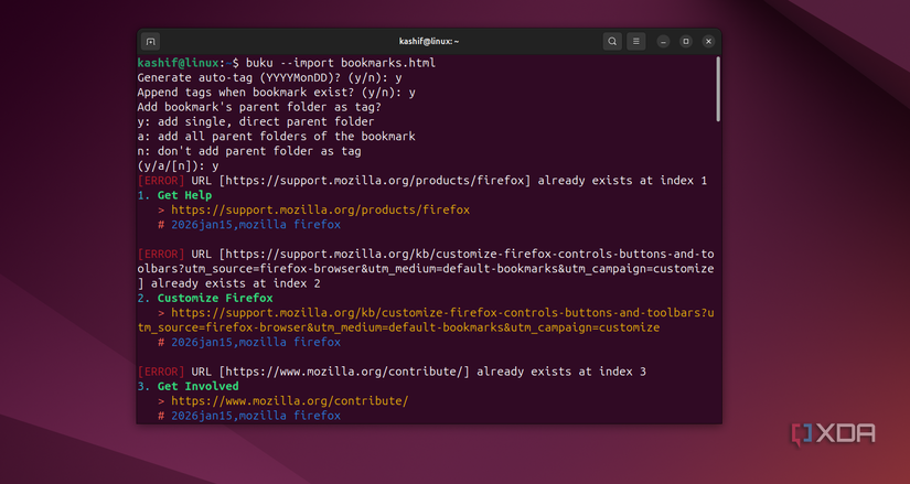 Bookmark Command I replaced all my browser bookmarks with this terminal-based knowledge ...