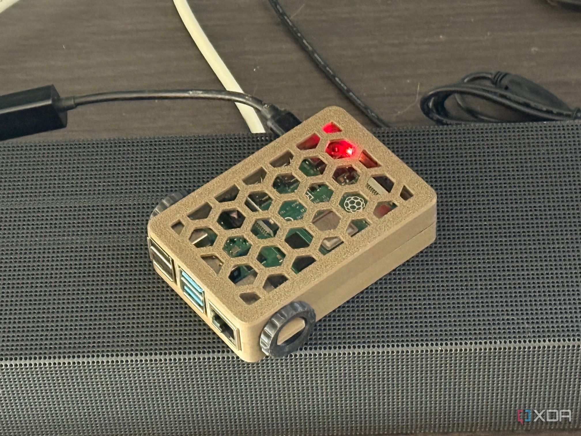 3D-printed Raspberry Pi case