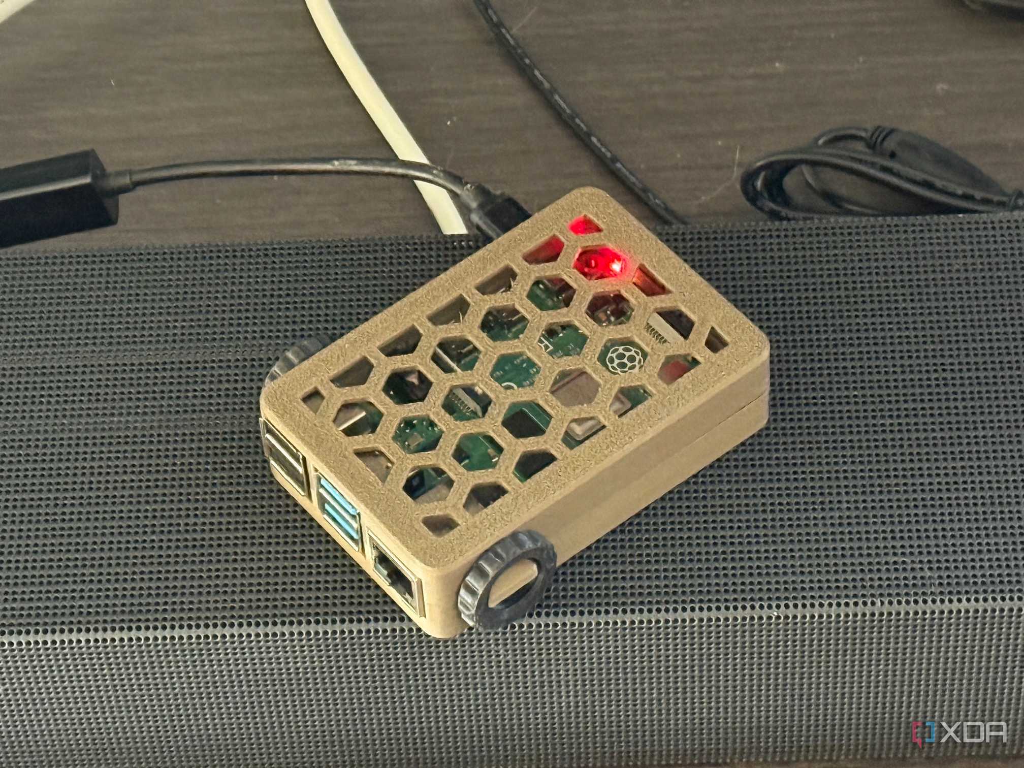 3D-printed Raspberry Pi case