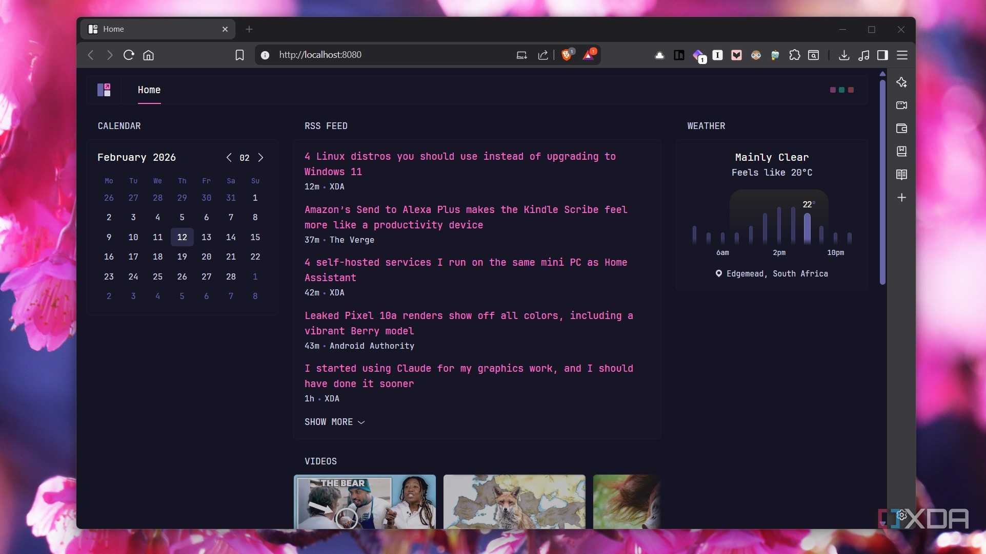Dashboard Rrss I tried multiple self-hosted dashboards but keep coming back to Glance