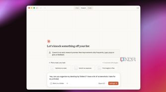 asking claude cowork to organize my desktop