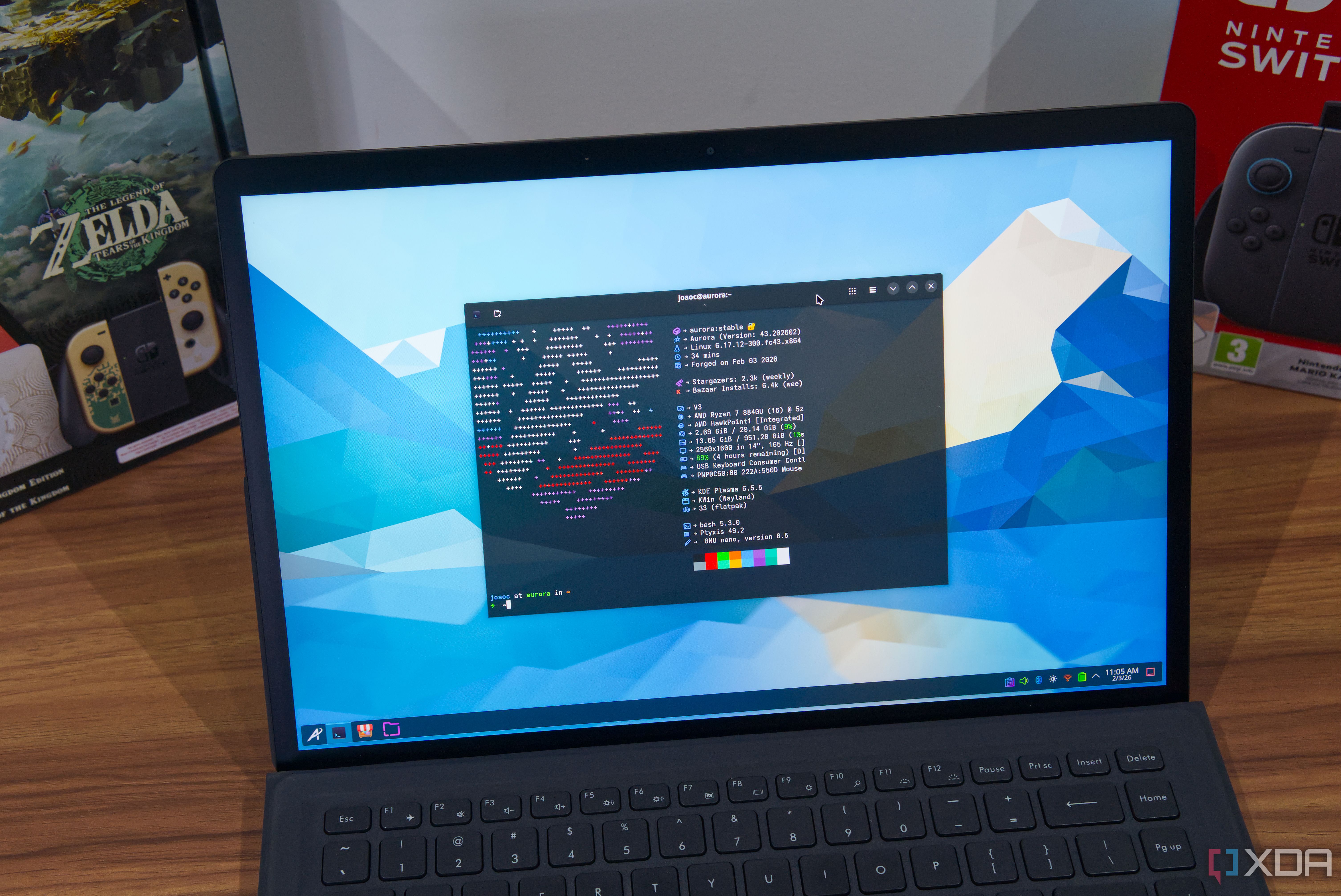 aurora desktop