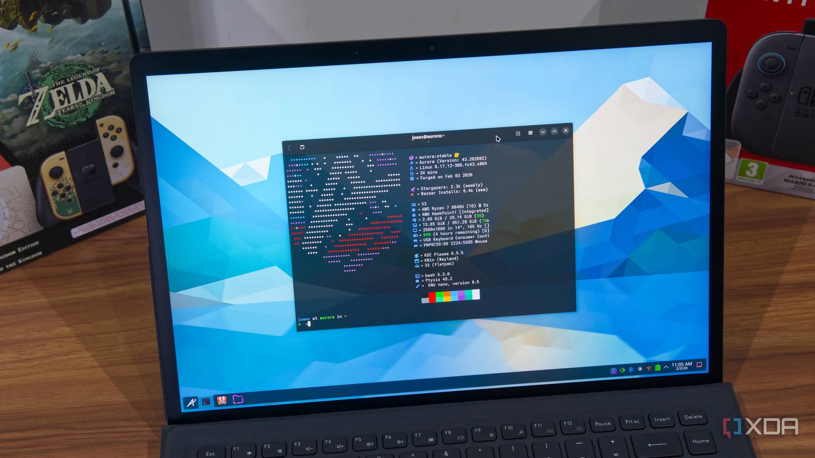 Aurora is the KDE side of Bluefin, and it might be the most polished Linux desktop right now