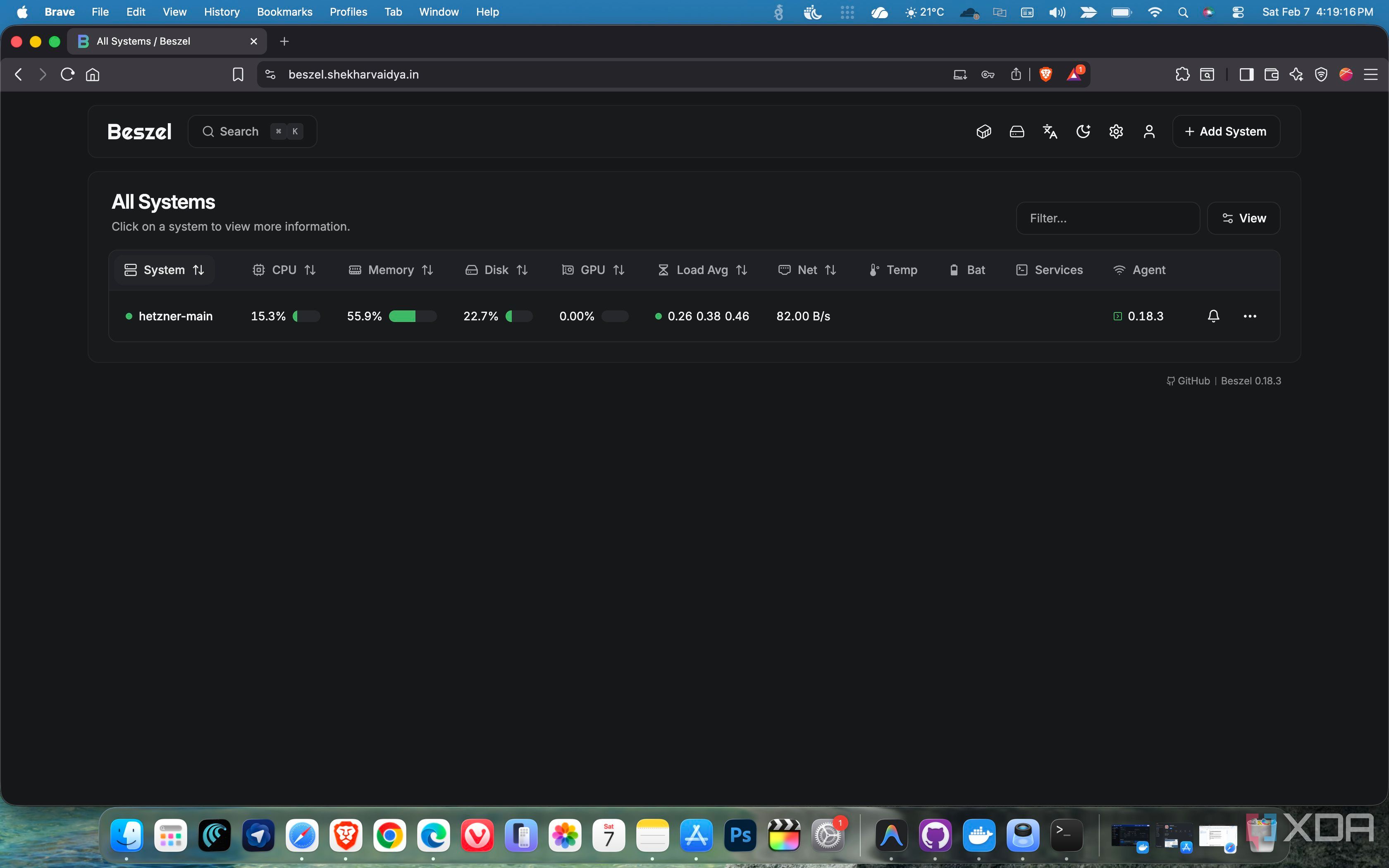 This lightweight server monitor uses less RAM than a browser tab