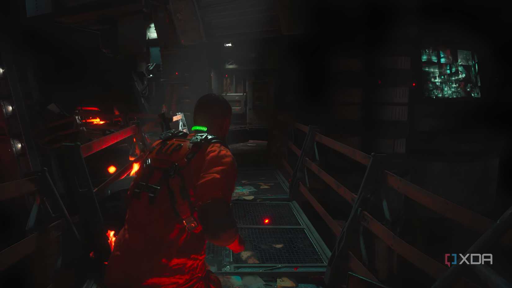 Gameplay screenshot from The Callisto Protocol.