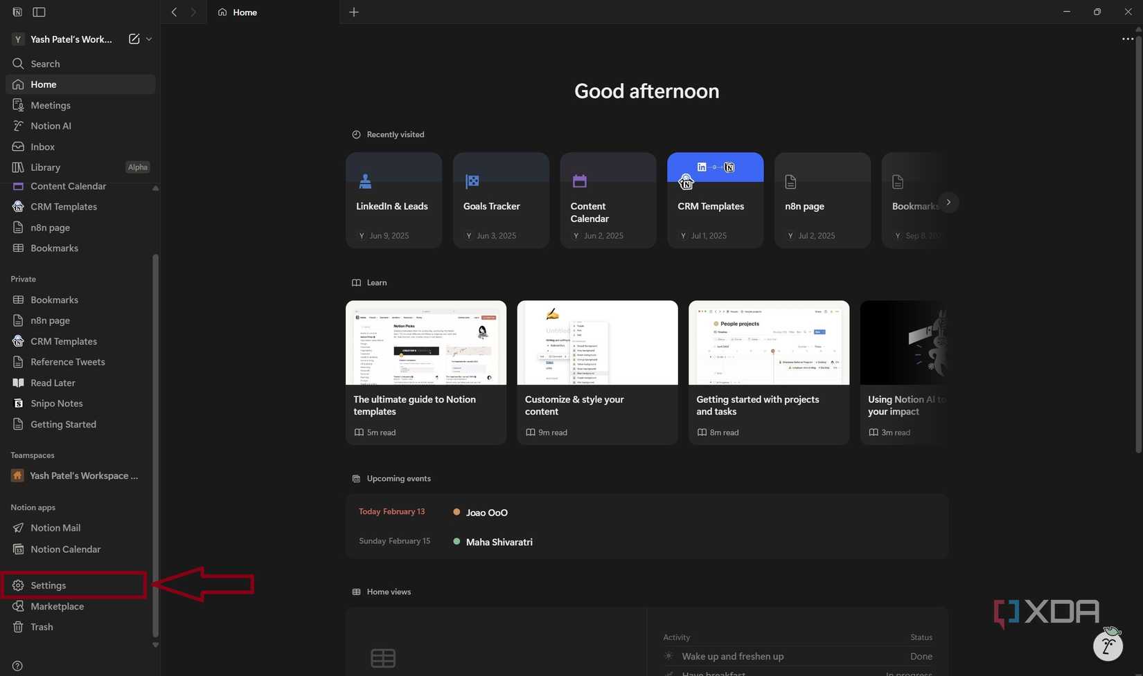 Conexión de Claude Notion de Notion 