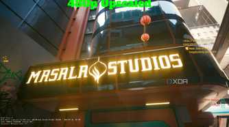 Cyberpunk 2077 480p upscaled dlss