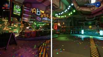 A side-by-side comparison of native resolution vs DLSS 4.5 on Deep Rock Galactic.