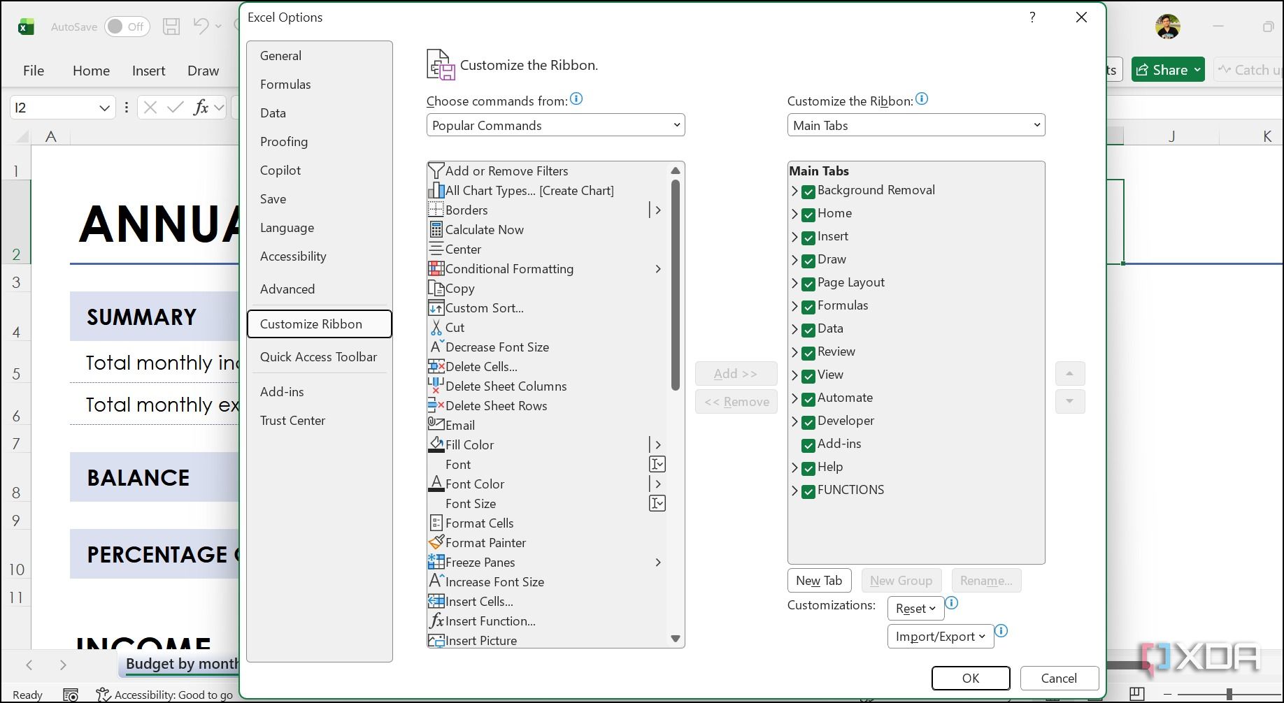 My Microsoft Excel setup is infinitely better since I tweaked these ...