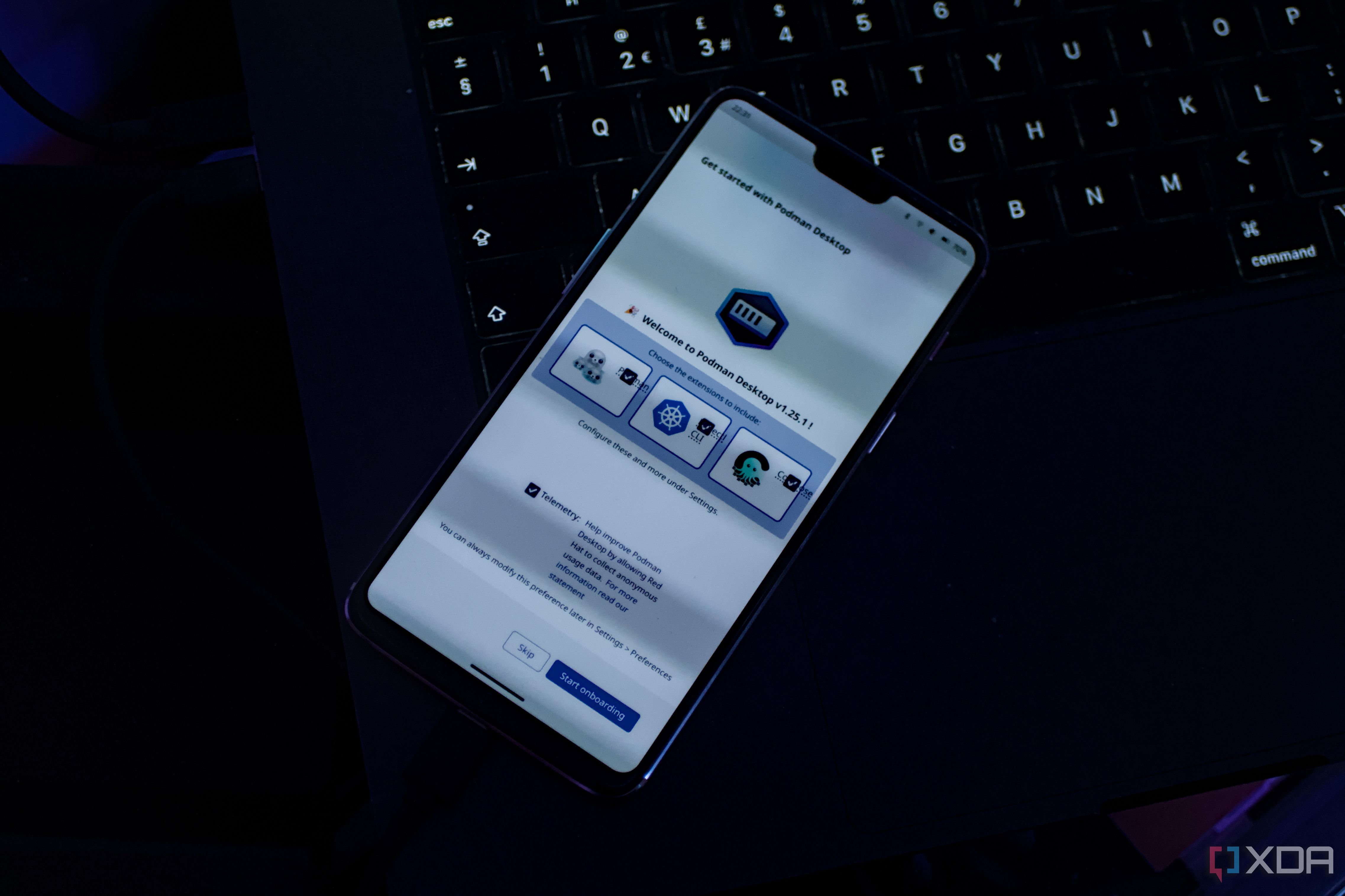 I replaced Android with a full Linux desktop on my old phone, and it's ...