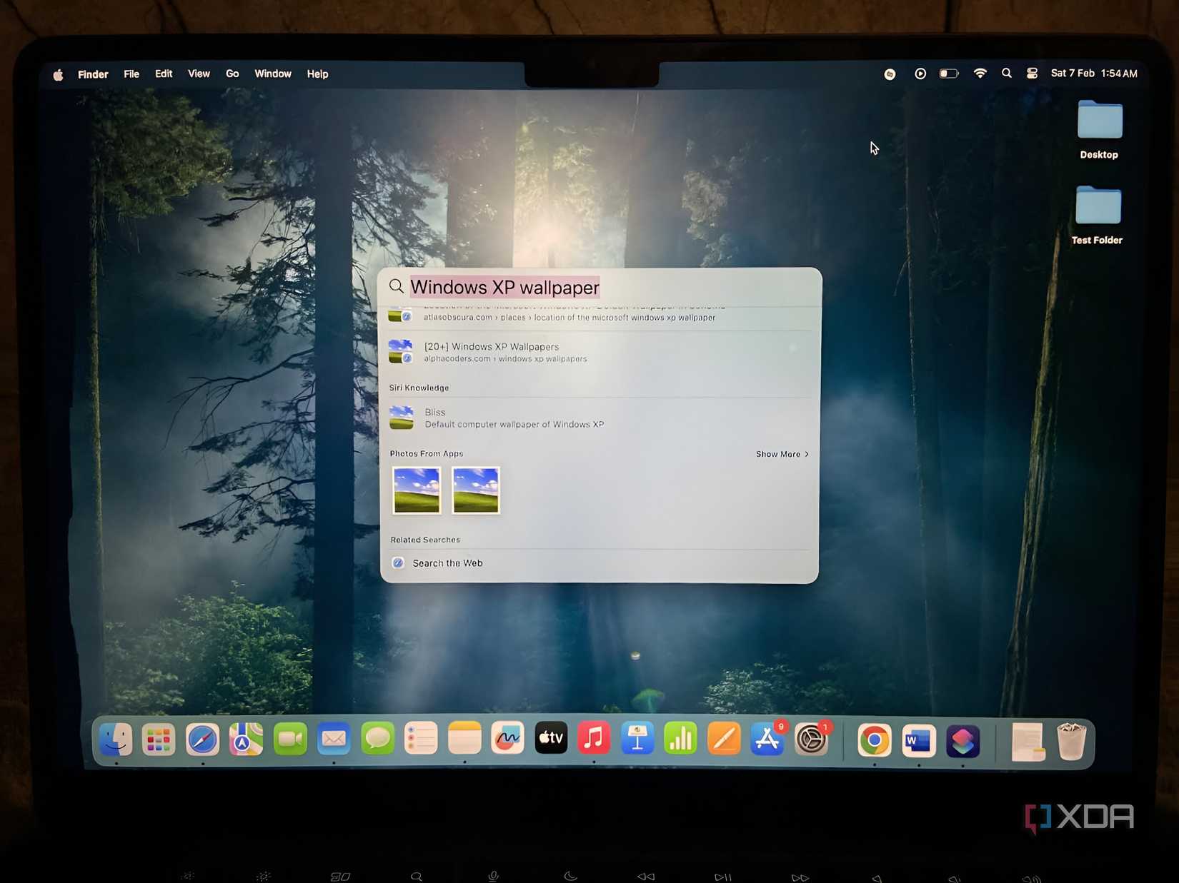 An image of Finder running on macOS.