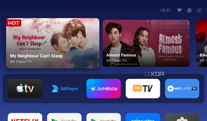 AT4K homepage in dark mode