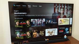 Movies on Google TV Shop on a 4K TV