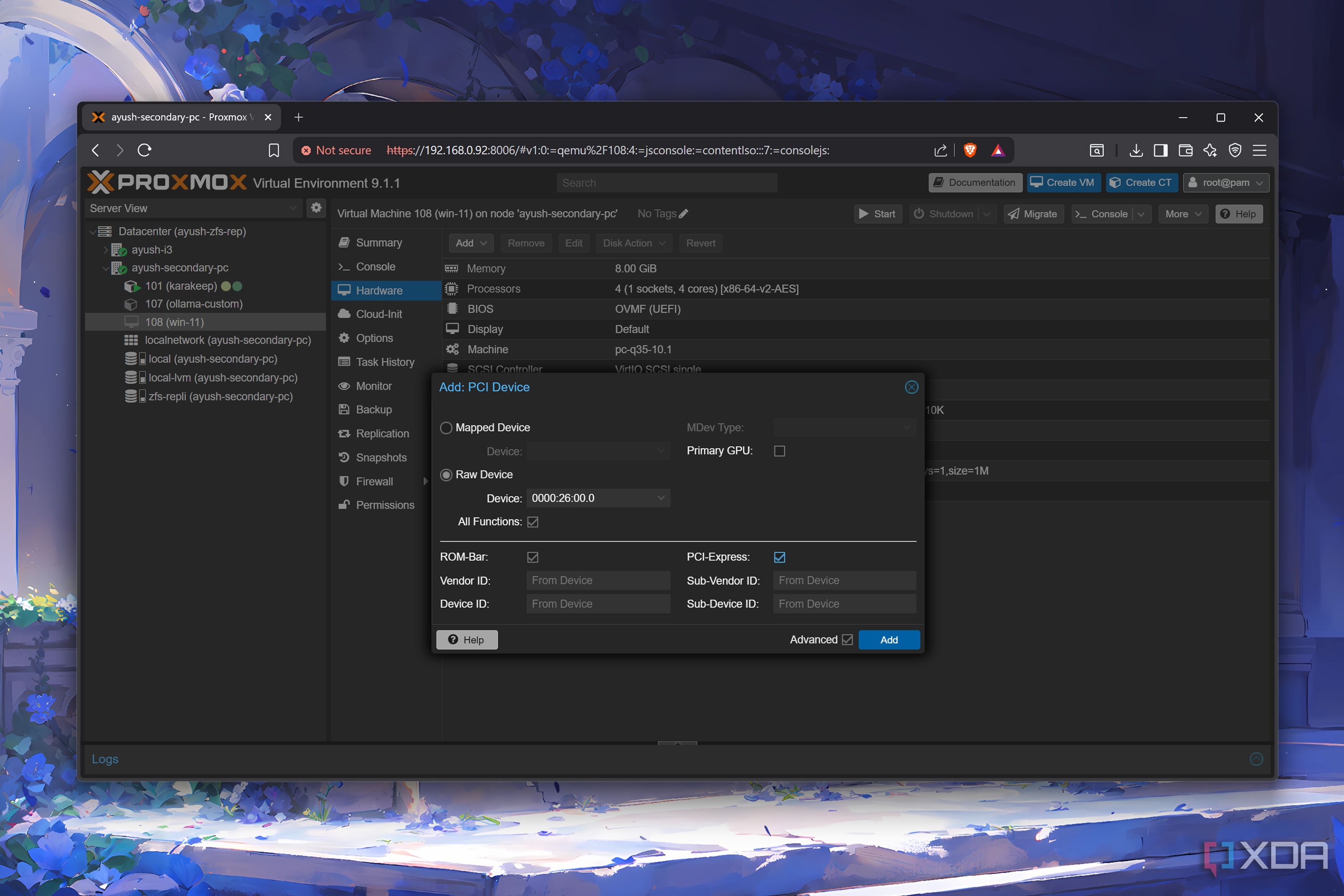I deployed Windows 11 in a Proxmox VM with GPU passthrough, and most ...