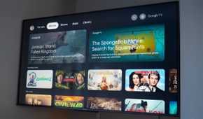 A Hisense TV's menu