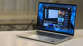 hp elitebook 8 g1i 14 displaying the xda website