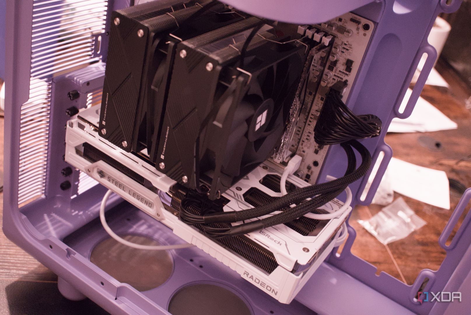 This is the strangest PC case I've used so far, and it's awesome
