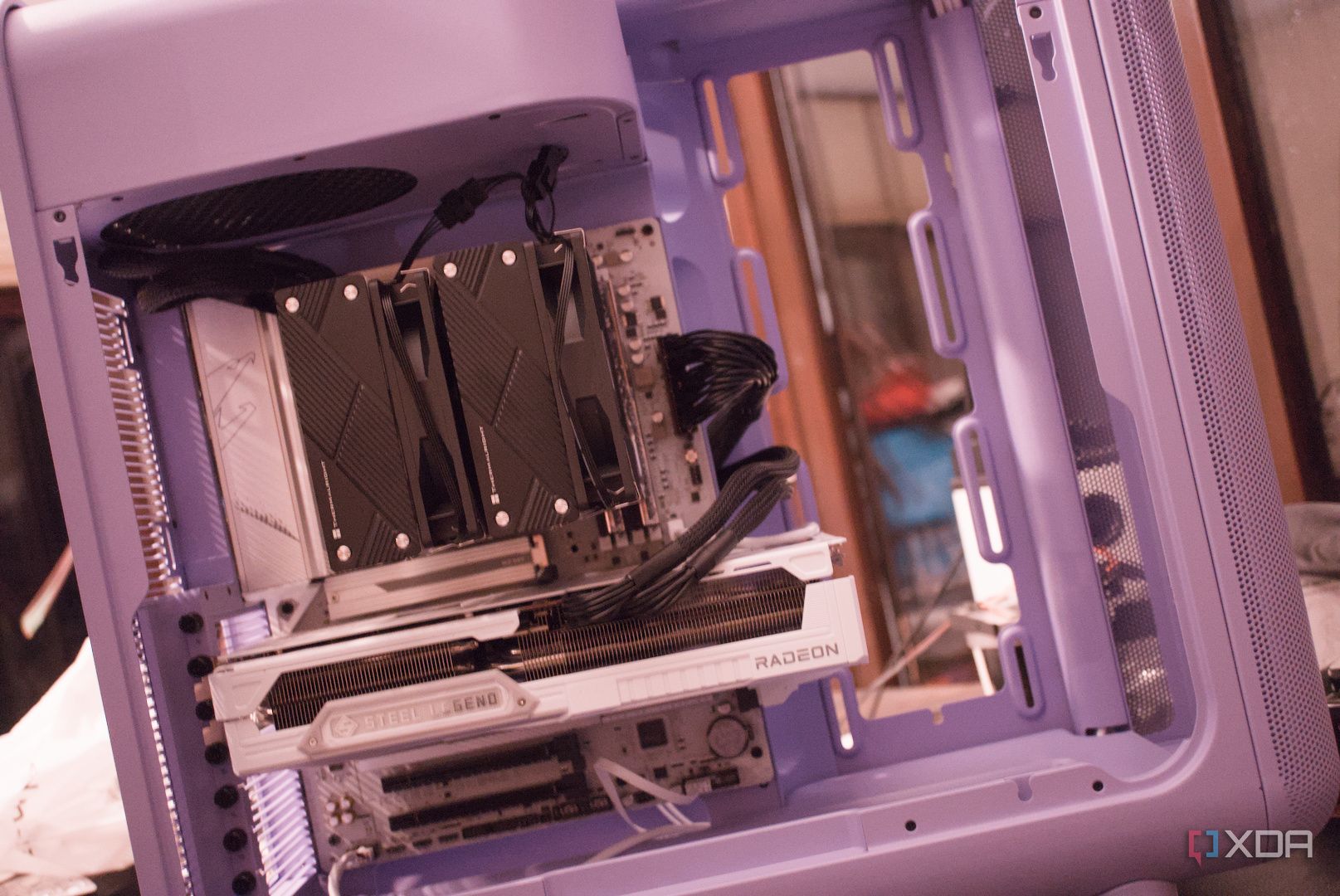 This is the strangest PC case I've used so far, and it's awesome