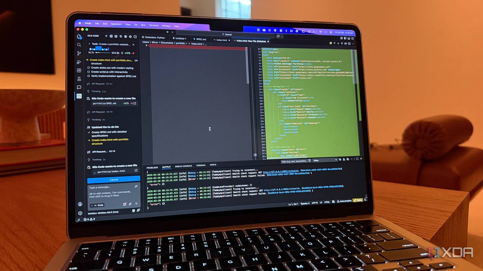 Kilo is the VS Code extension that actually works with every local LLM I throw at it
