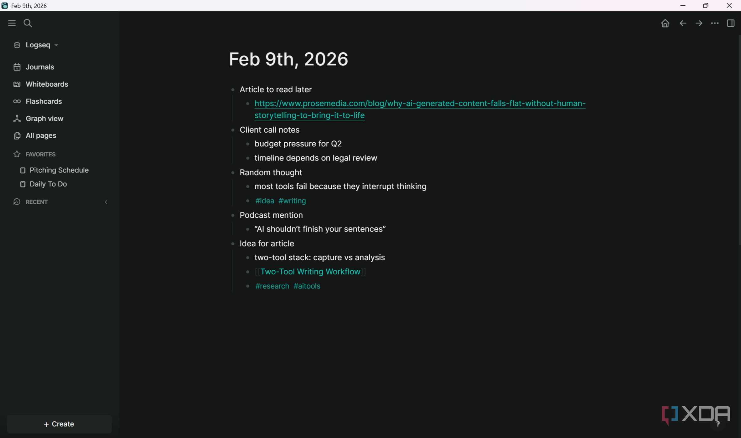 Logseq Notebook If you like NotebookLM, you should be pairing it with this free tool to ...
