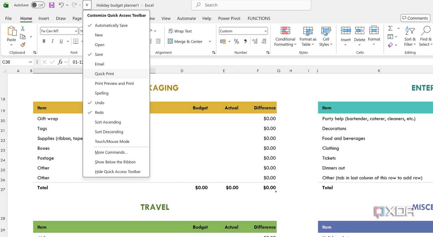 Config Excel My Microsoft Excel setup is infinitely better since I tweaked these ...