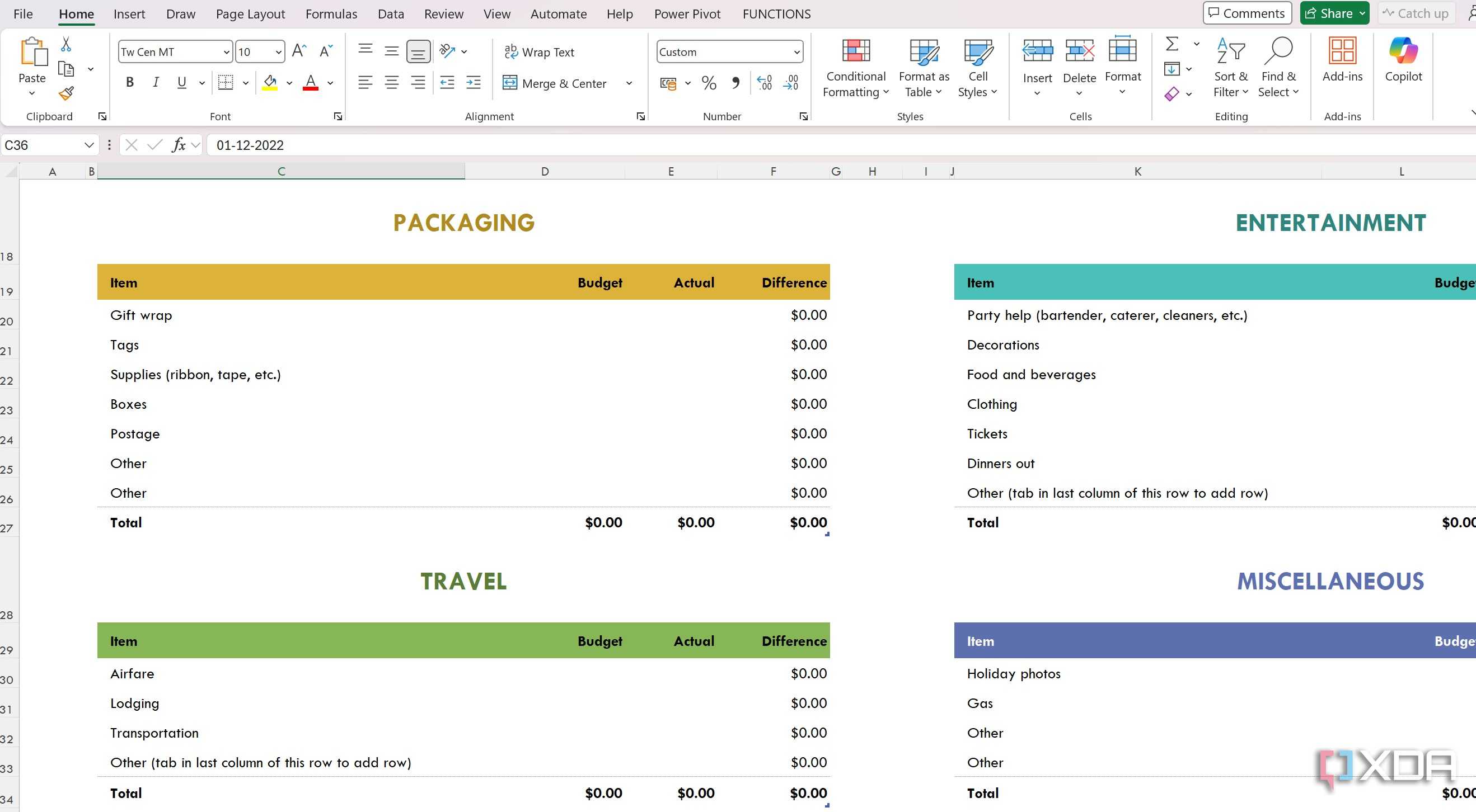 Excel Sheets Setup My Microsoft Excel setup is infinitely better since I tweaked these ...