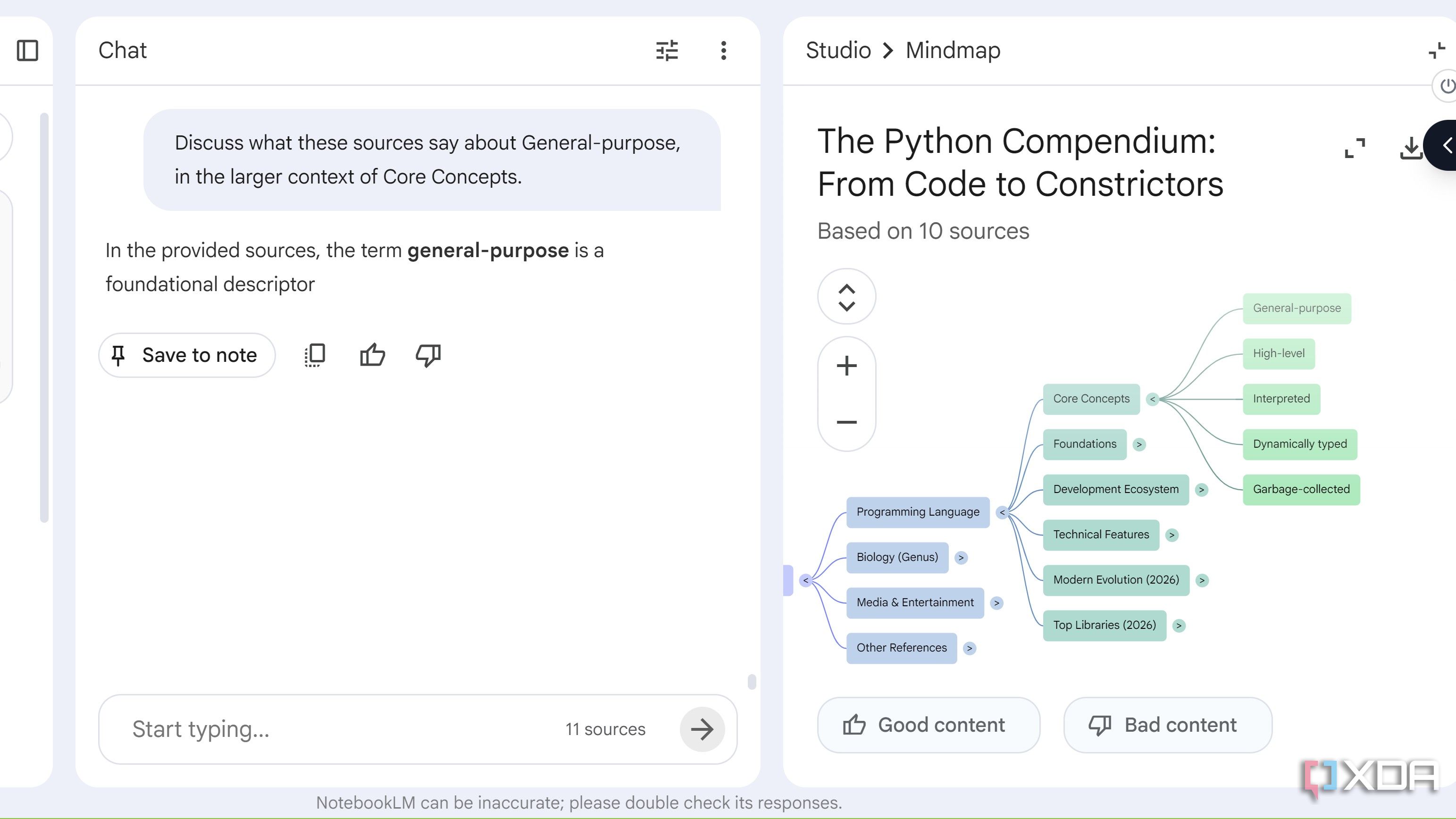 I used NotebookLM's Mind Map feature, and my scattered research finally ...