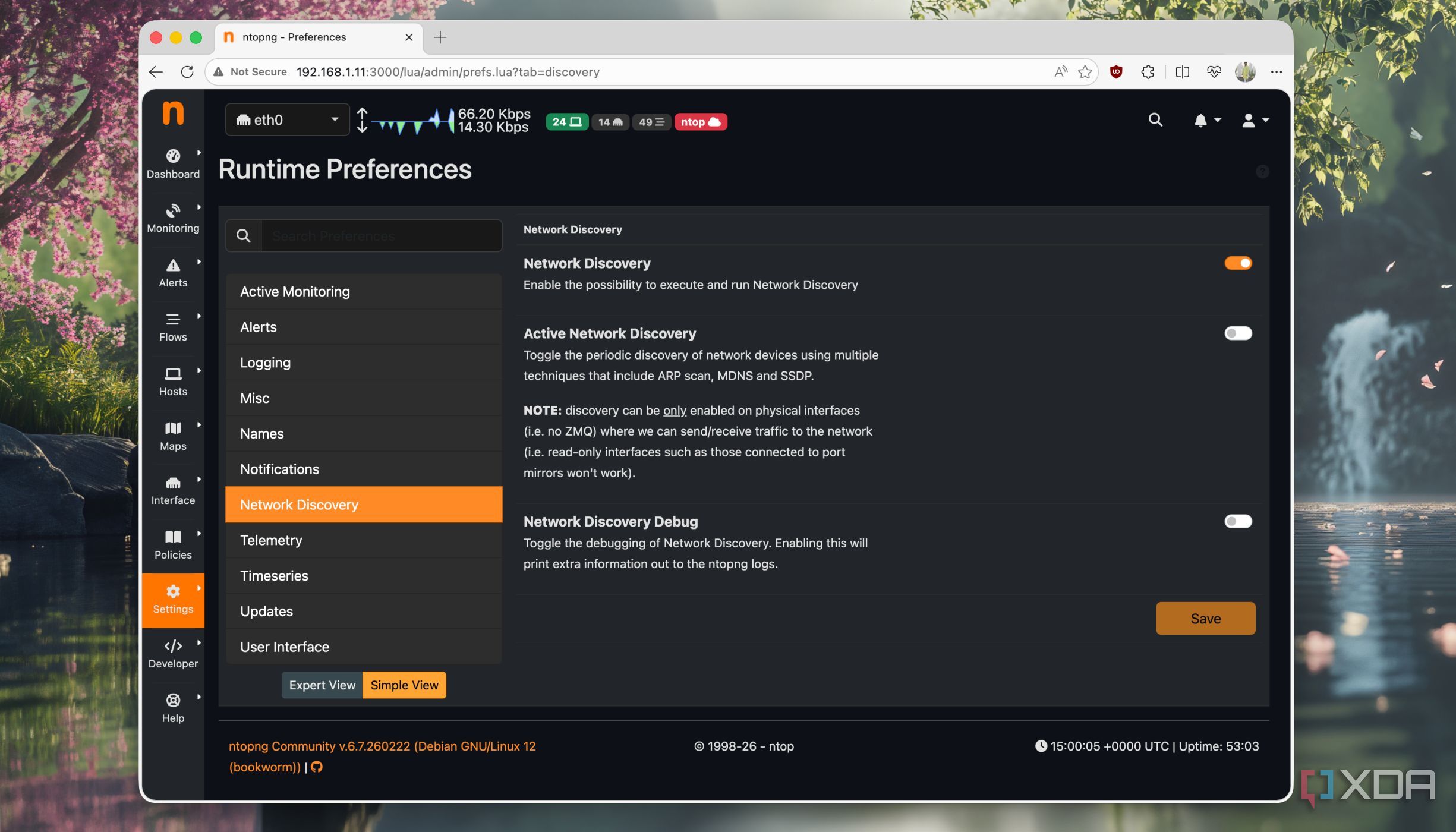 I set up this open-source tool to see what my network was doing, and I ...