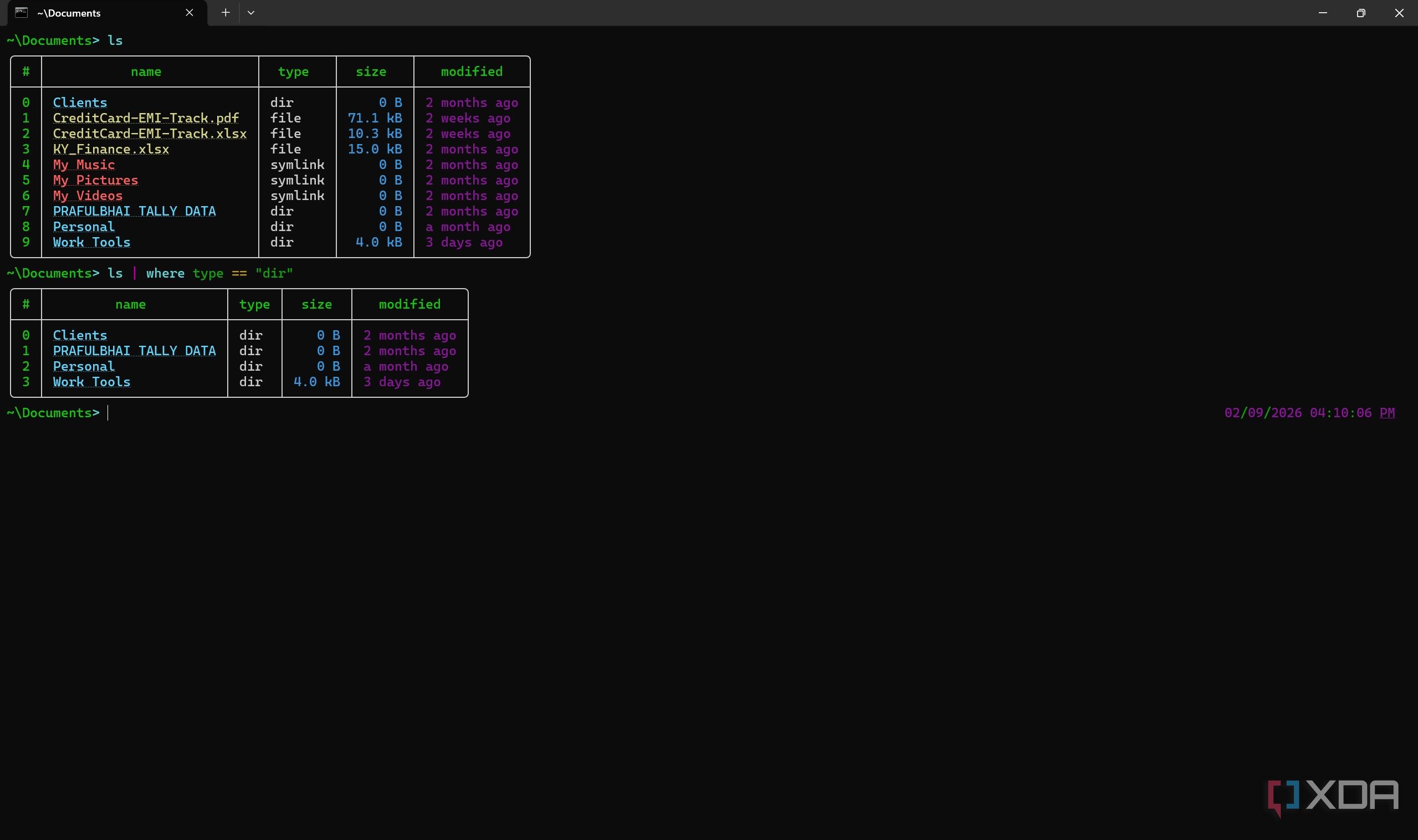 I started using a shell that treats my terminal like a spreadsheet, and ...