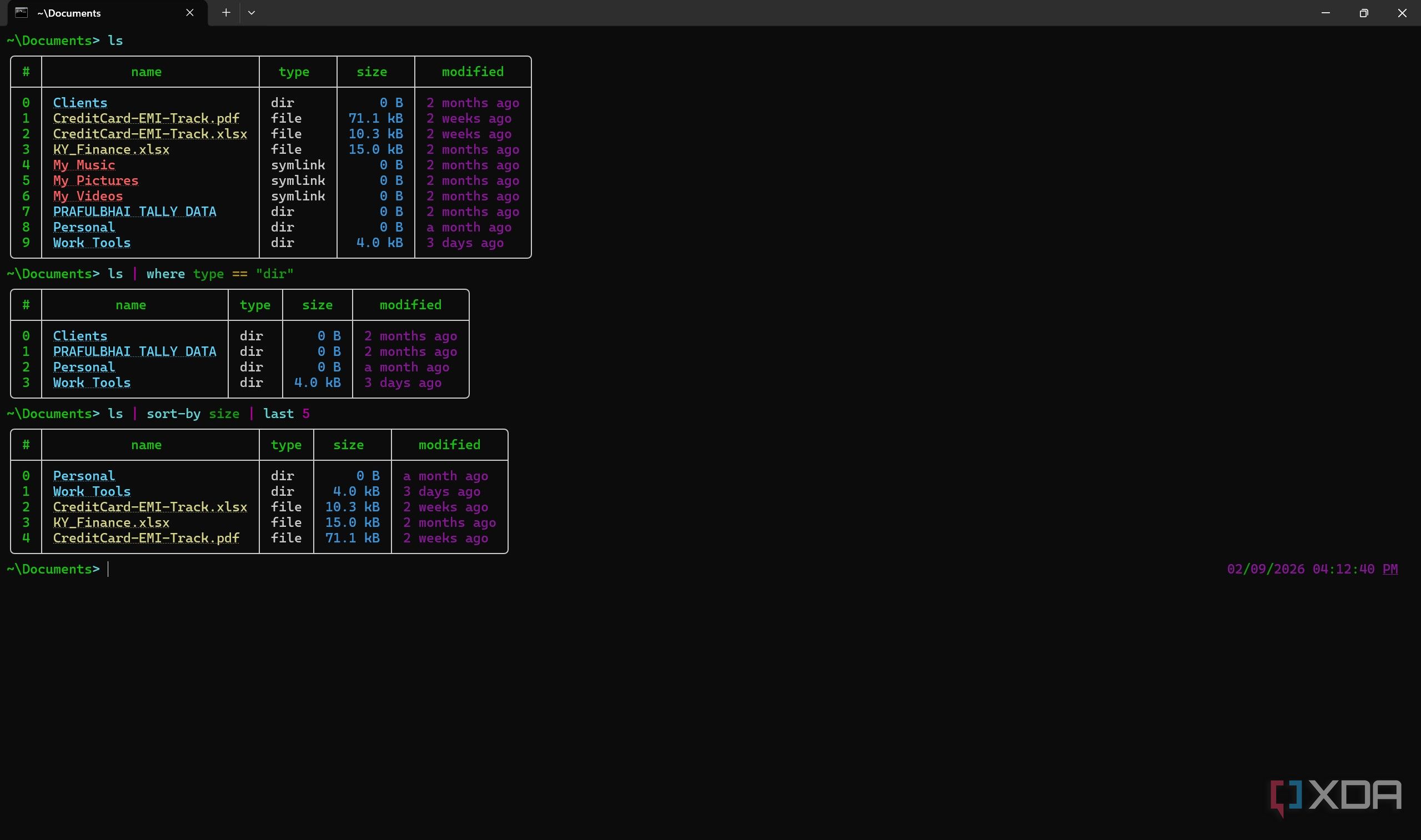 I started using a shell that treats my terminal like a spreadsheet, and ...