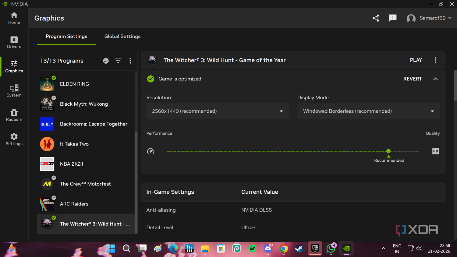 Nvidia Properitary Software I used this utility to gain complete control over my GPU that Nvidia ...
