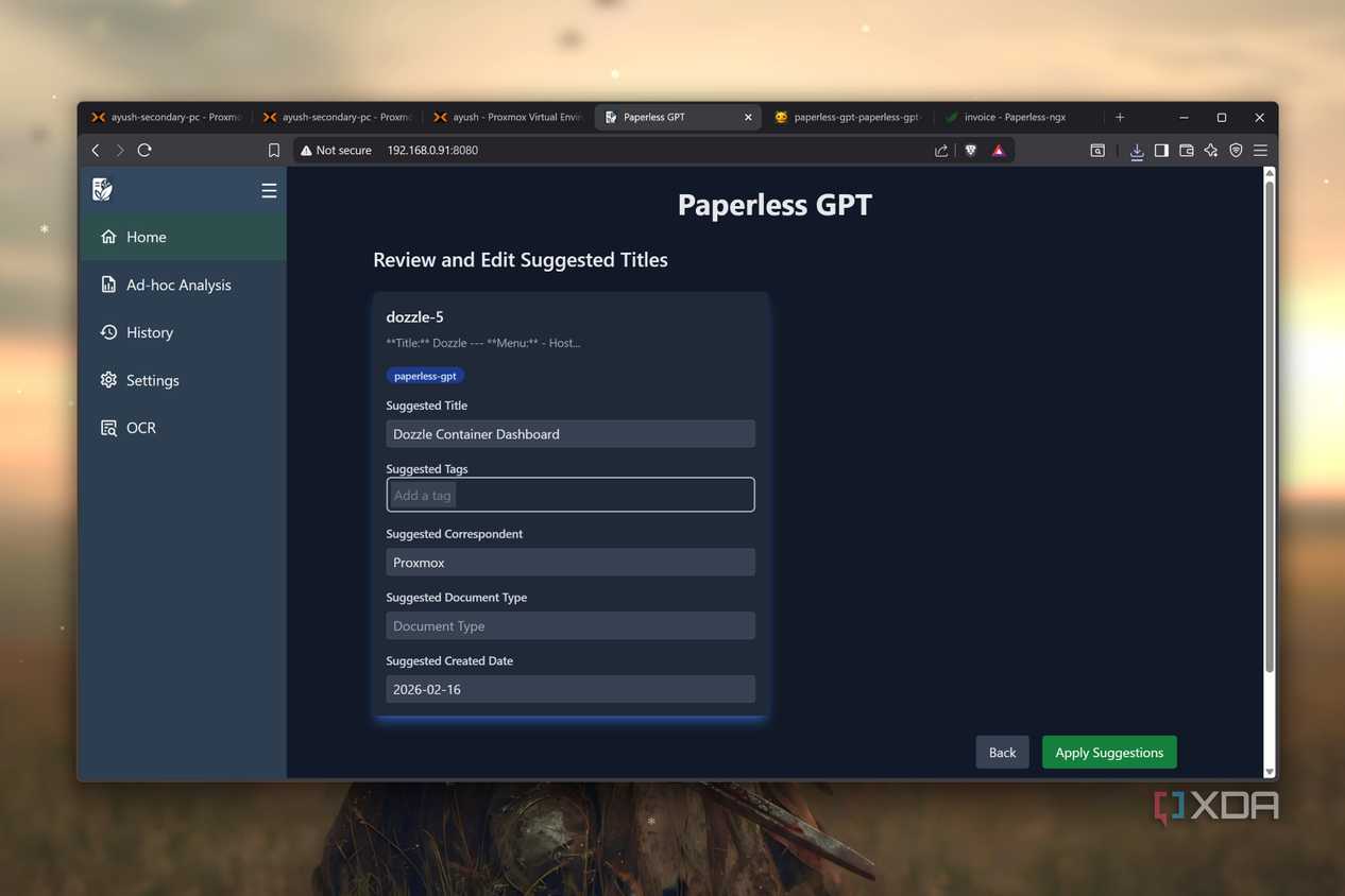 Paperless Press I use my local LLMs with this self-hosted tool to manage documents in ...