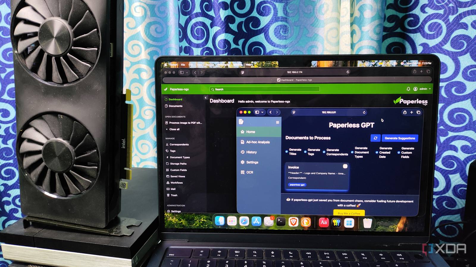 Paperless Press I use my local LLMs with this self-hosted tool to manage documents in ...