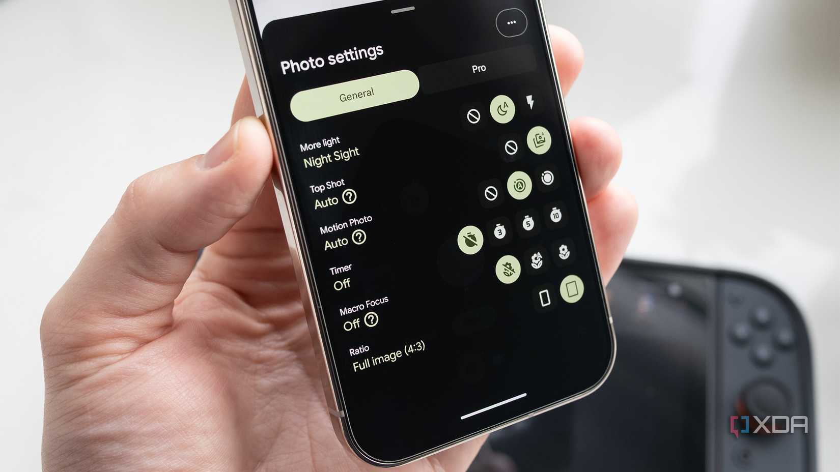 The Pixel 10 Pro's Top Shot setting
