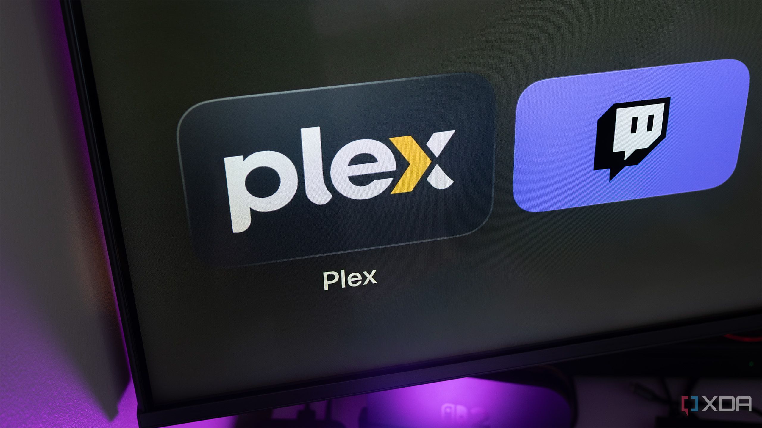 The Plex app on tvOS