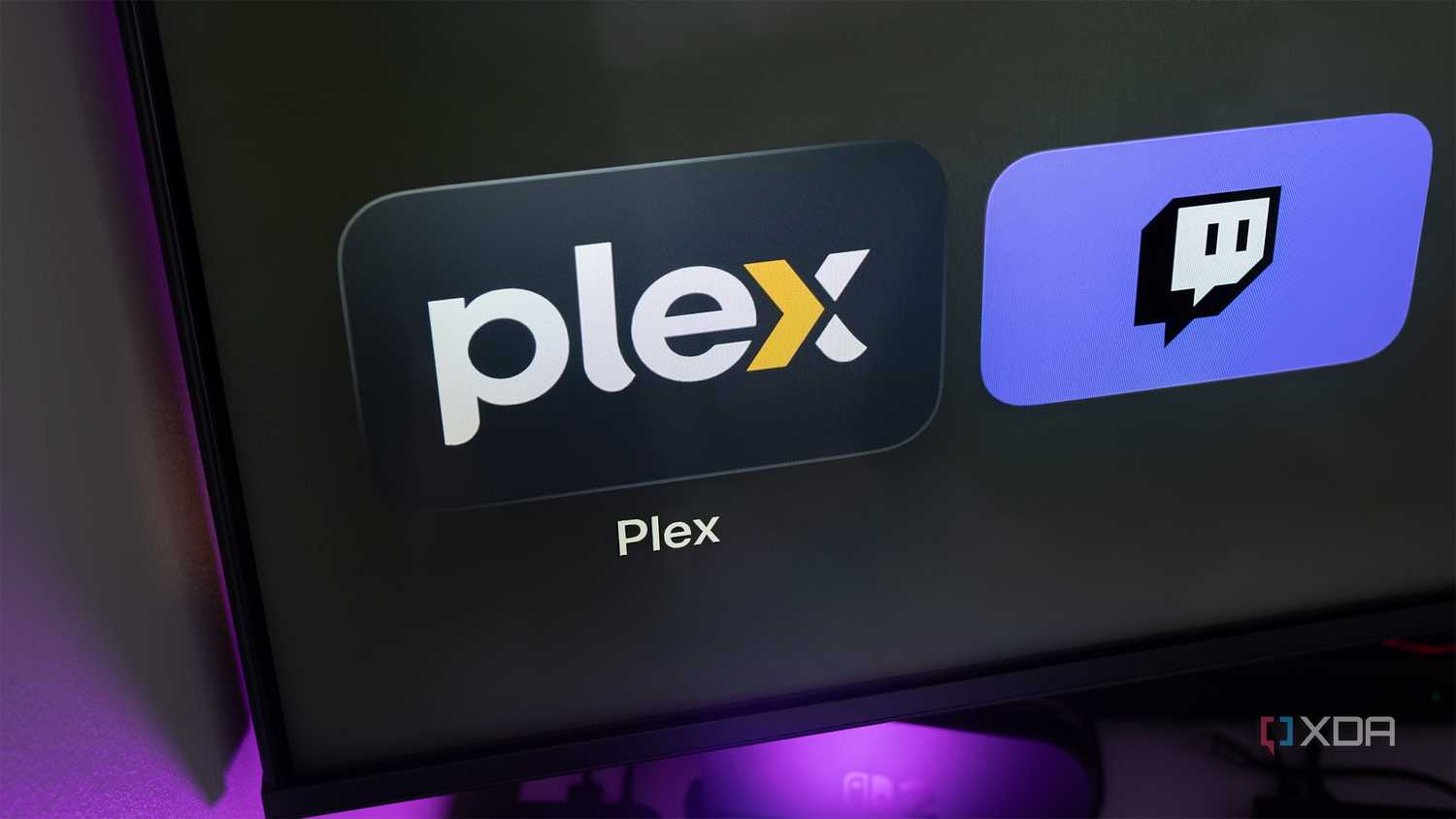 The Plex app on tvOS