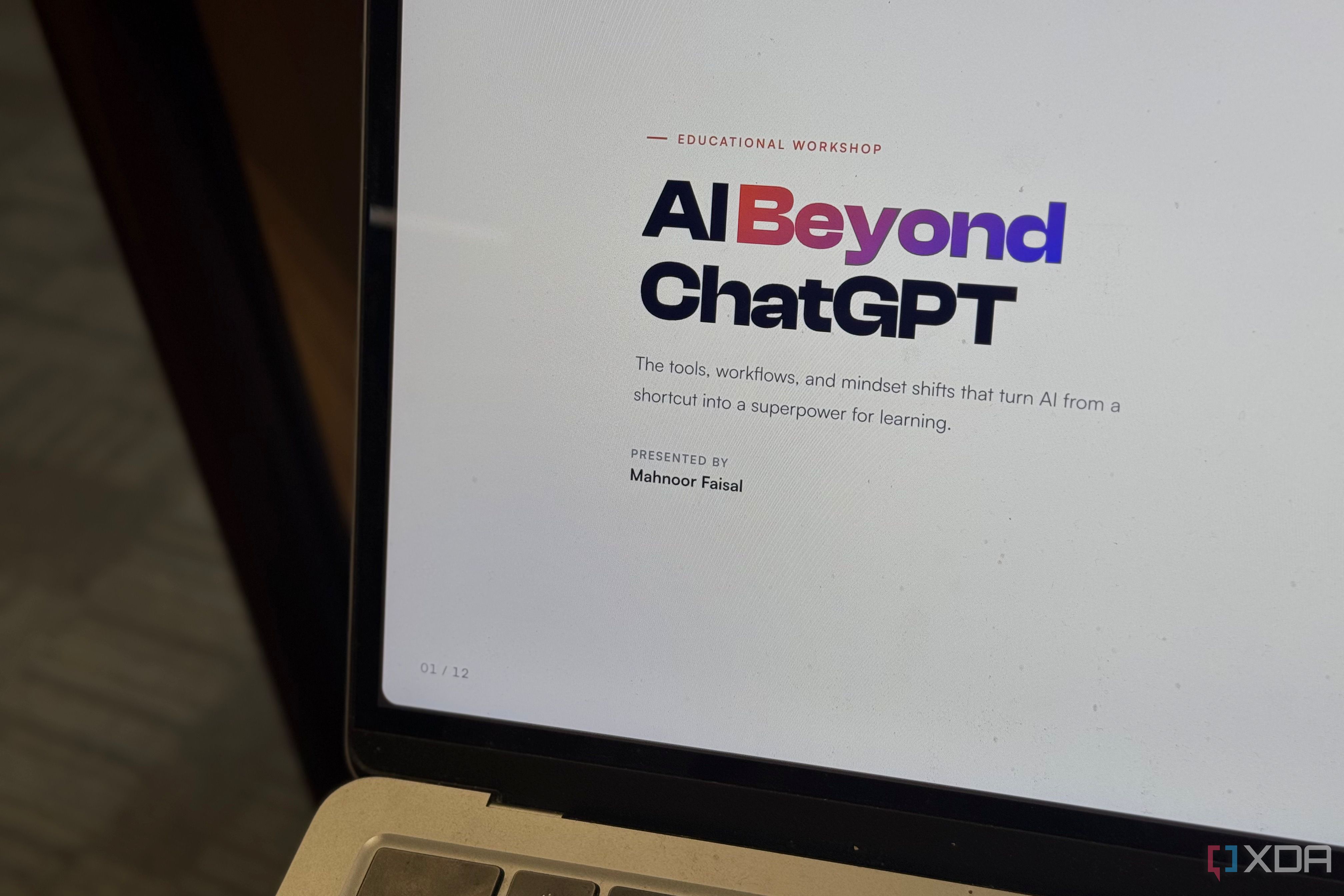 Presentation made using claude skill on Mac