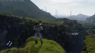Death Stranding running DLSS preset M.