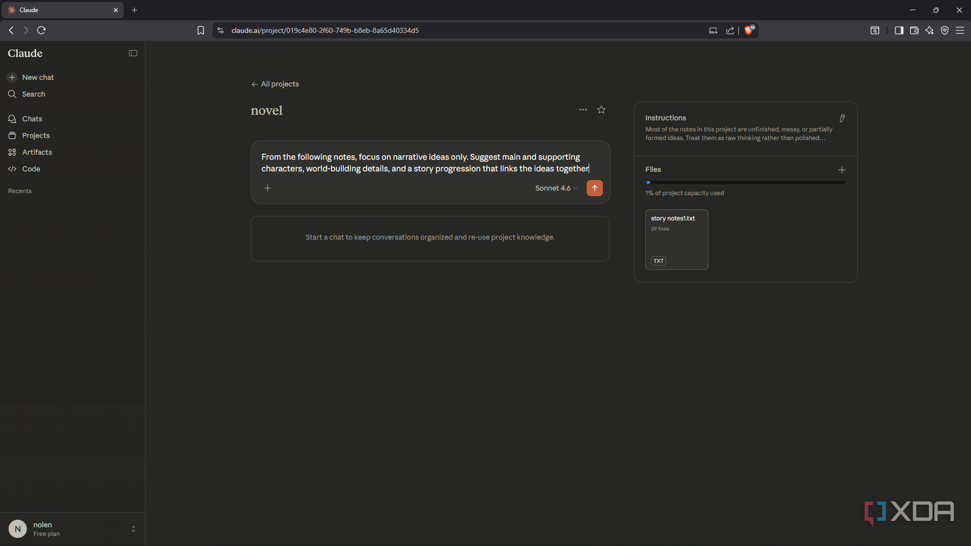 NotebookLM is powerful, but Claude is better at handling unorganized notes