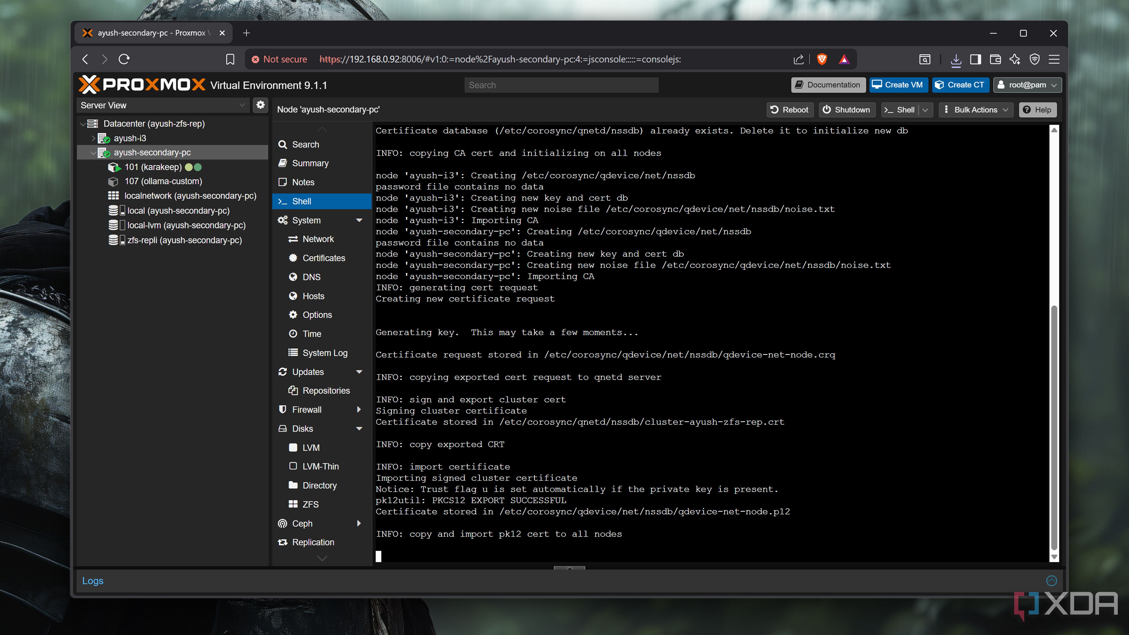 I use my Raspberry Pi with Proxmox, but not in the way you think