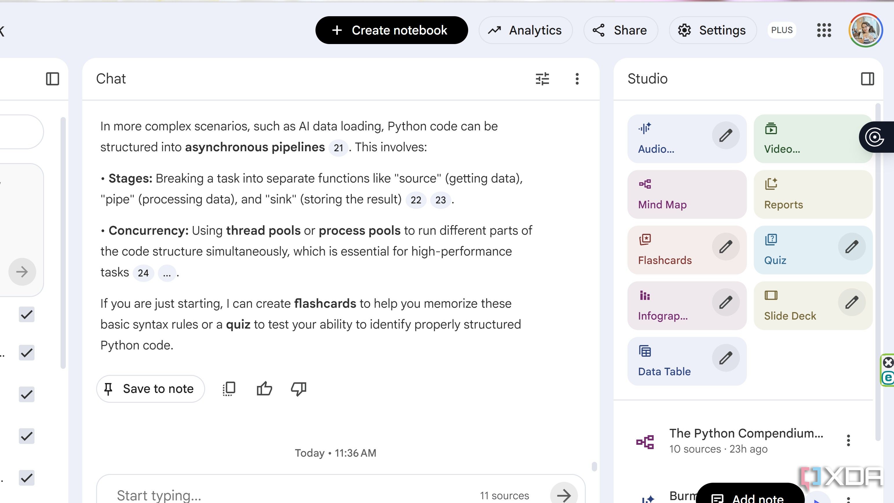 I used NotebookLM's Mind Map feature, and my scattered research finally ...