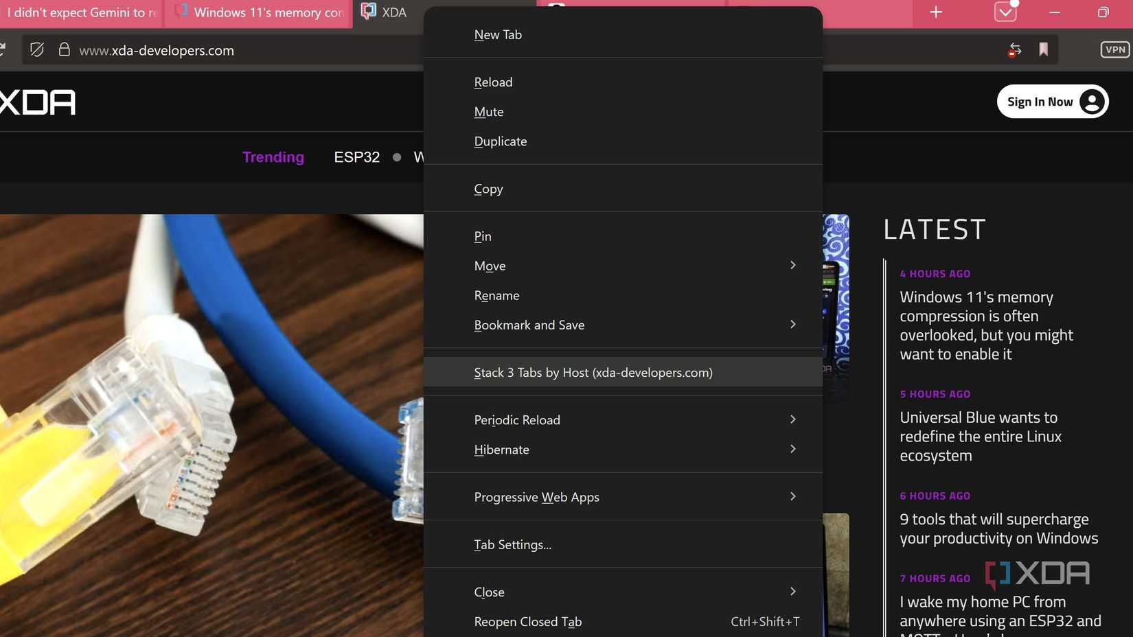 4 Vivaldi Workspaces features that make tab chaos manageable