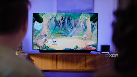 The Steam Gadget is coming for consoles, whether or not Valve admits it or no longer A Steam Machine connected to a TV running a videogame