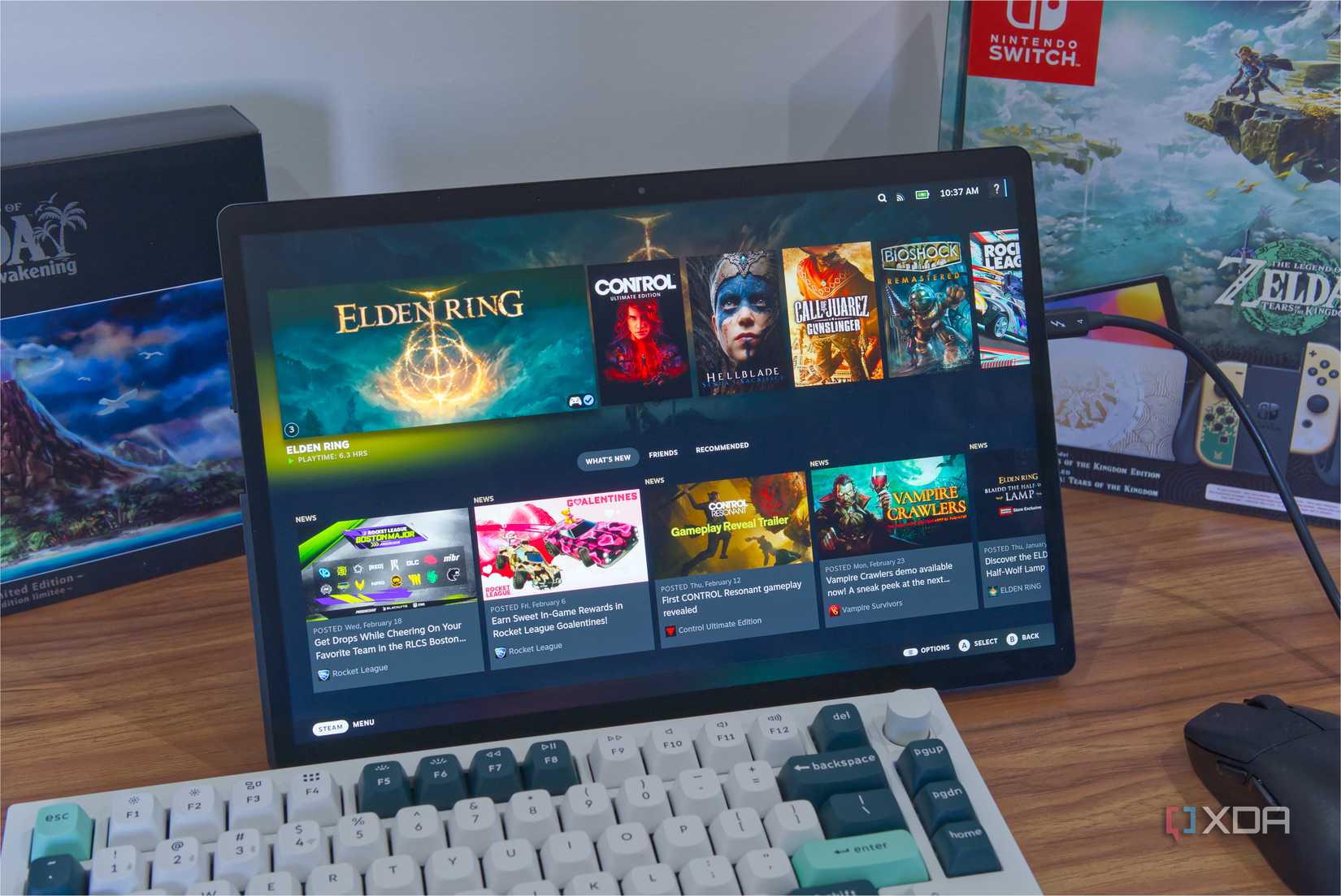 I installed SteamOS on a regular PC, and it runs better than you'd think