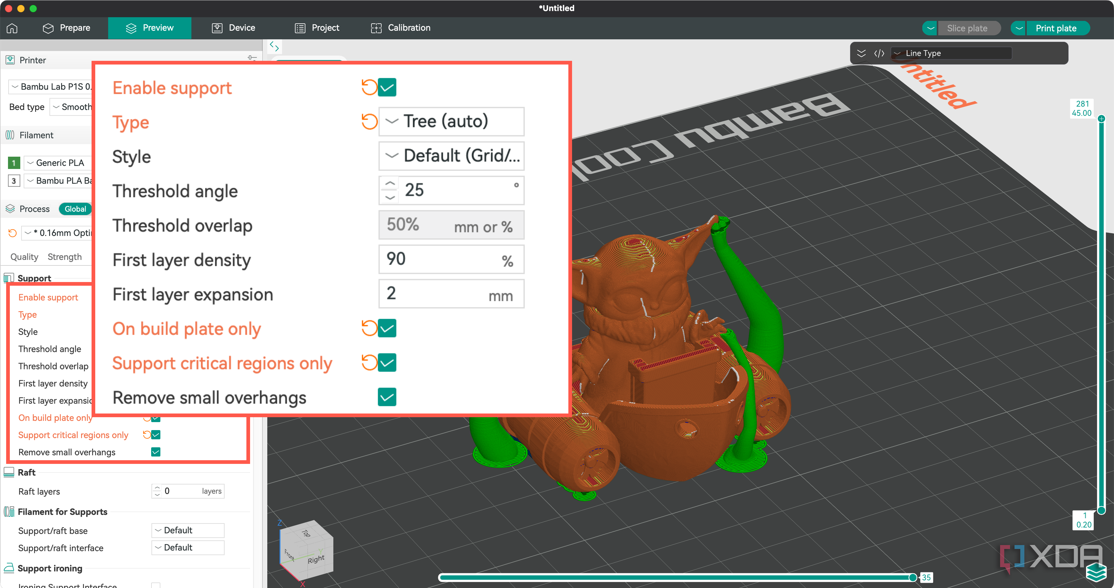 Supports in 3D printing aren’t just scaffolding; they’re a design decision
