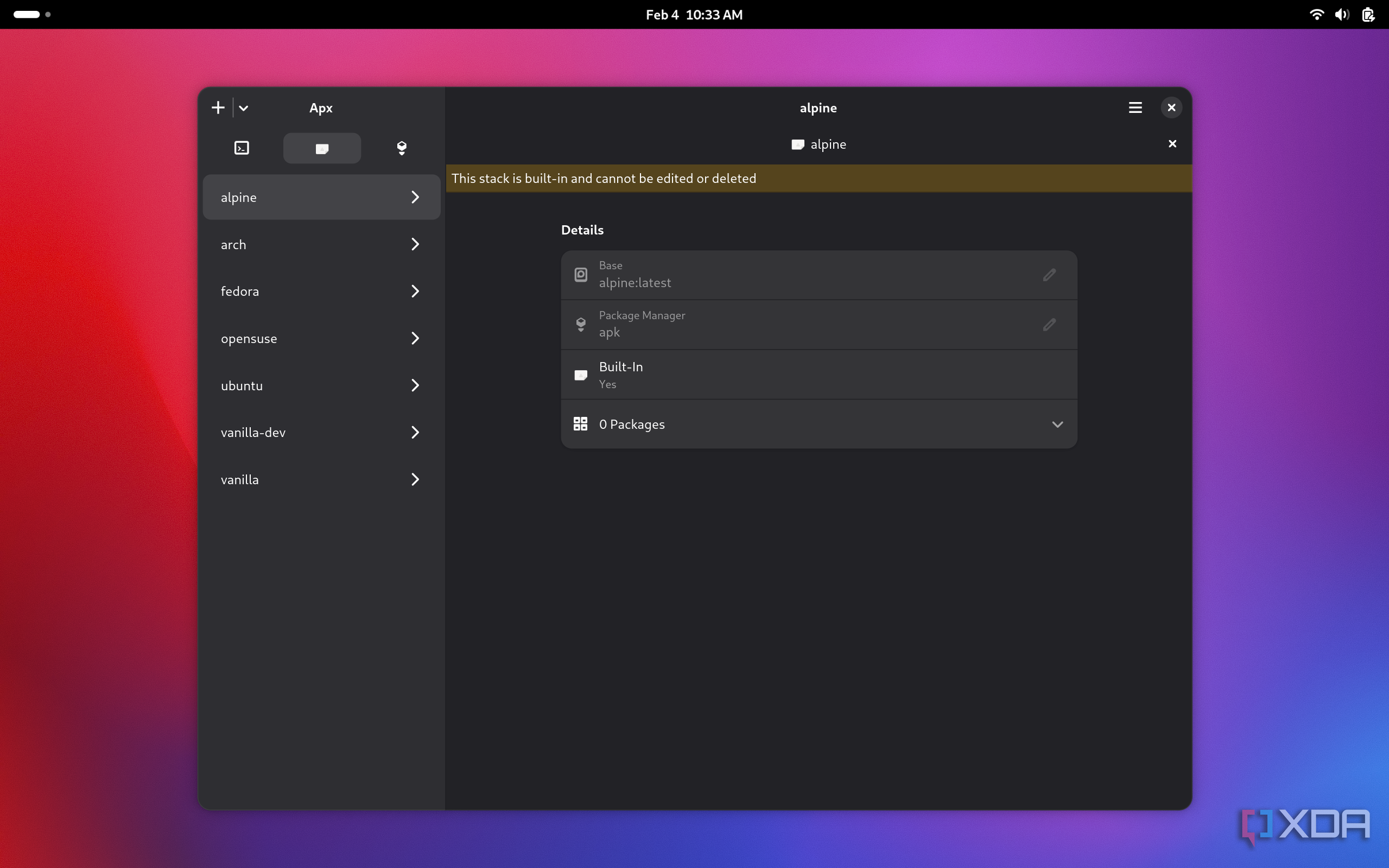 Vanilla OS 2 lets me run Ubuntu, Fedora, and Arch apps at the same time