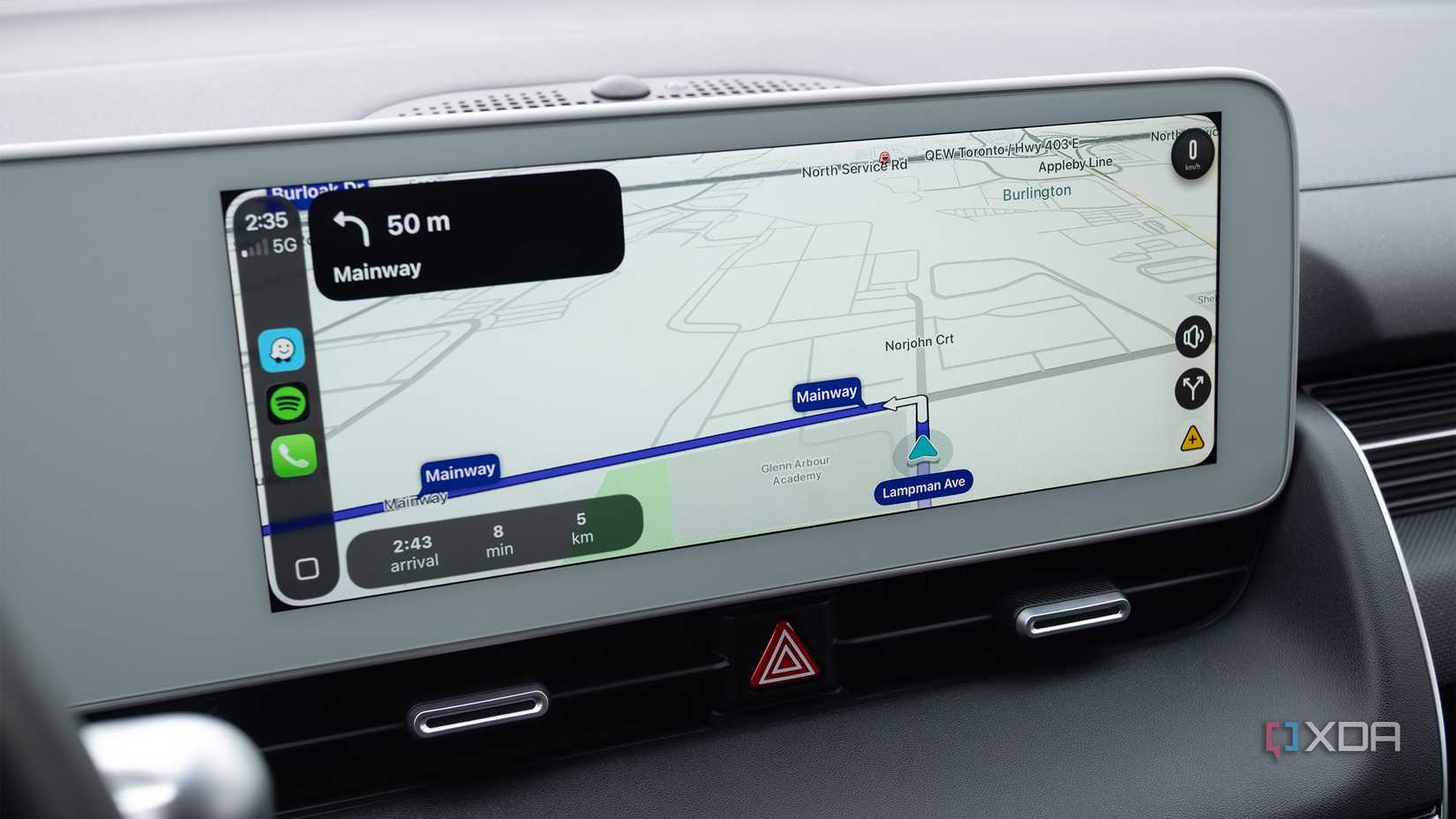 Waze on CarPlay